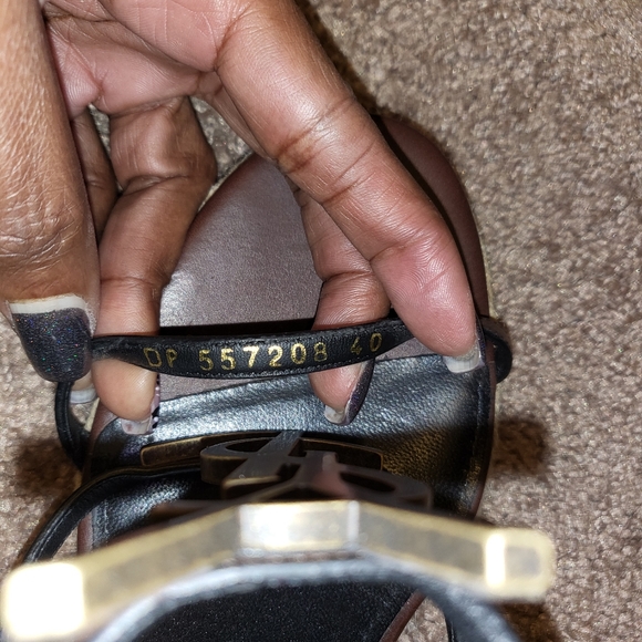 YSL Cassandra wedge sandals - Picture 5 of 5